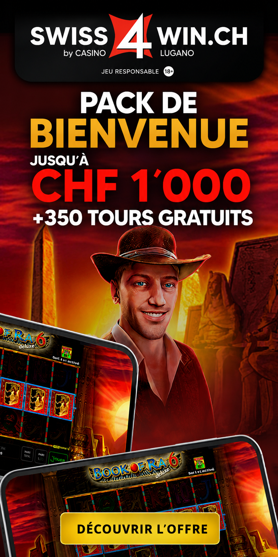 Swiss4Win — visuel promotionnel